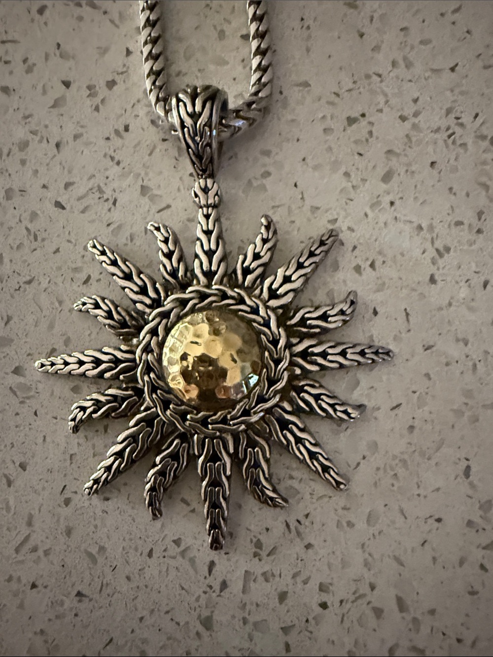 John Hardy Sun/celestial necklace